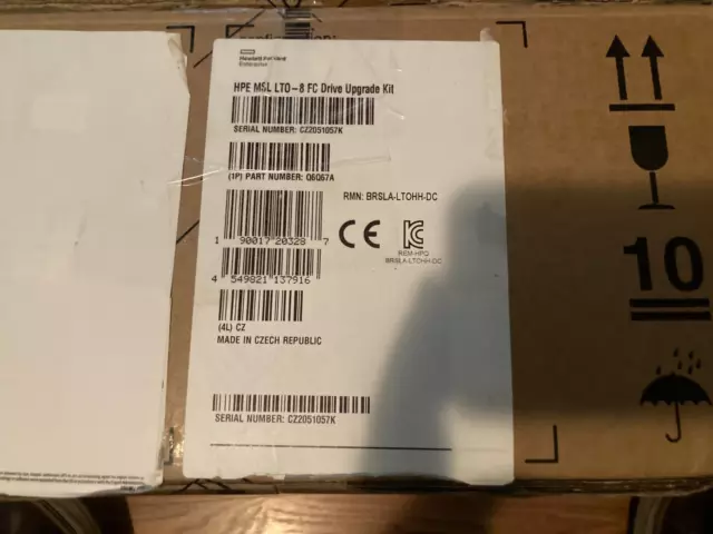 Hpe 882184-001 Hpe Msl Lto-8 Fc Drive Upgrade Kit Q6Q67A New In The Box
