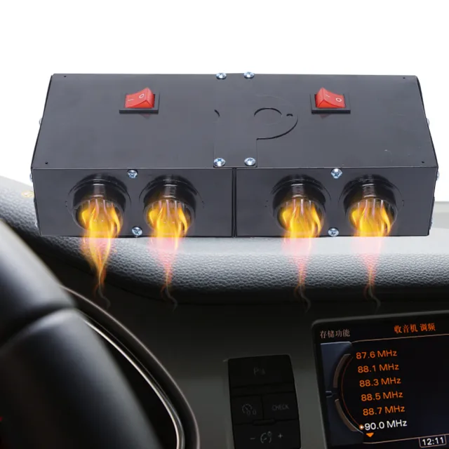 12V 800W For Car Truck Air Heater Heating Cooling Fan Defroster Electric Heater