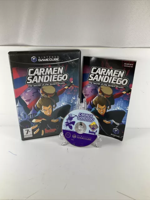 Carmen Sandiego Secret Of The Stolen Batteries Nintendo Gamecube Complet Pal Cib