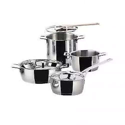 Set 7 Pièces Batterie Casseroles Marmites et AJM.100.S7 ALESSI spa Neuf