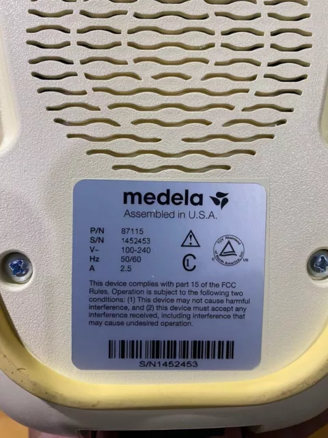 Calentador digital de fórmula de leche materna Medela 87115 grado hospitalario sin agua con cable 2