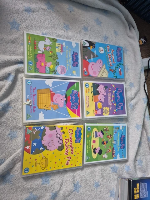 PEPPA PIG DVD Bundle X 6 Children Kids TV Show Animated Family 5 40 
