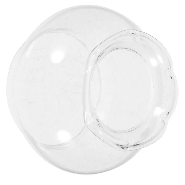 Abat-Jour En Verre Clair Pour Lampe à Huile/Kérosène - 17,5x7,6 Cm - Cheminée Remplacement