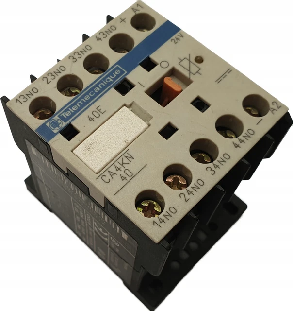 contactor TELEMECANIQUE CA4KN 40 40E coil 24VDC /#F R0AT 9095