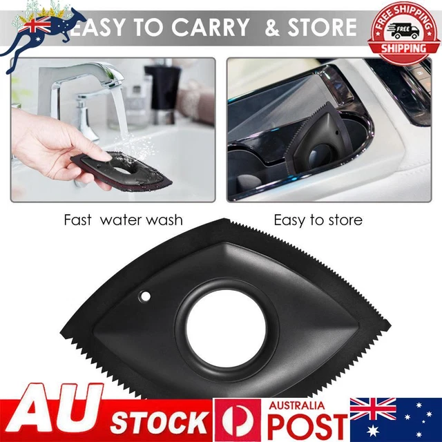 Mini Pet Hair Remover - Dog Cat Fur Removal Brush Car Hair Detailer (Black)