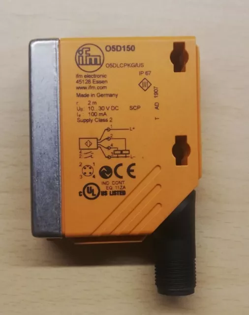 O5D150 IFM Sensore di misura LASER distanza da 0.03 a 2 Metri IO LINK