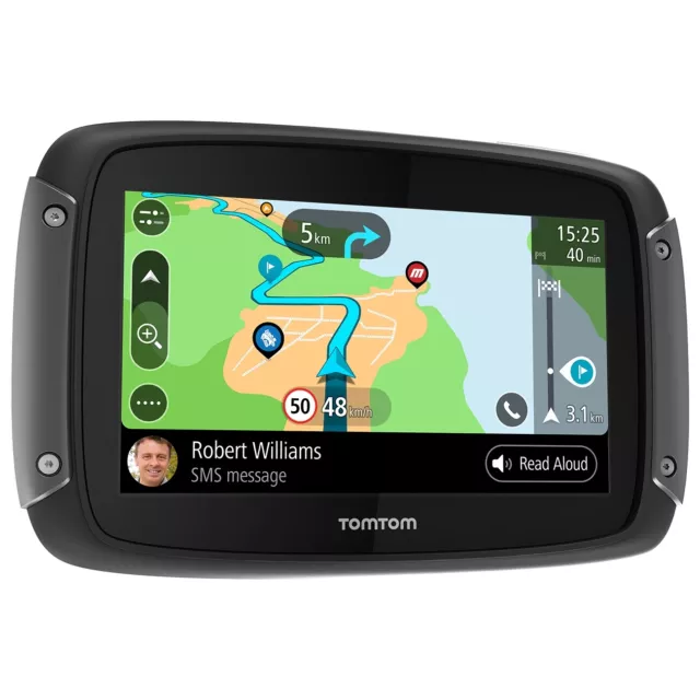 TomTom Navigationsgerät RIDER 550 World Navi weltweite Karten lebenslange Update