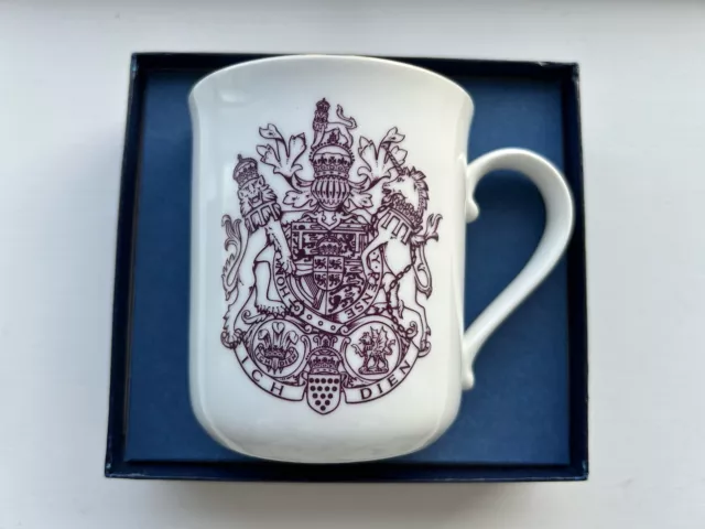 Royal Wedding Commemorative Mug, Charles and Diana 1981 Royal Worcester Cup Tea 2