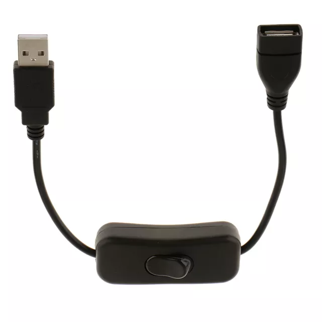 Câble d'Extension USB  A Mâle Femelle avec Interrupteur On / Off