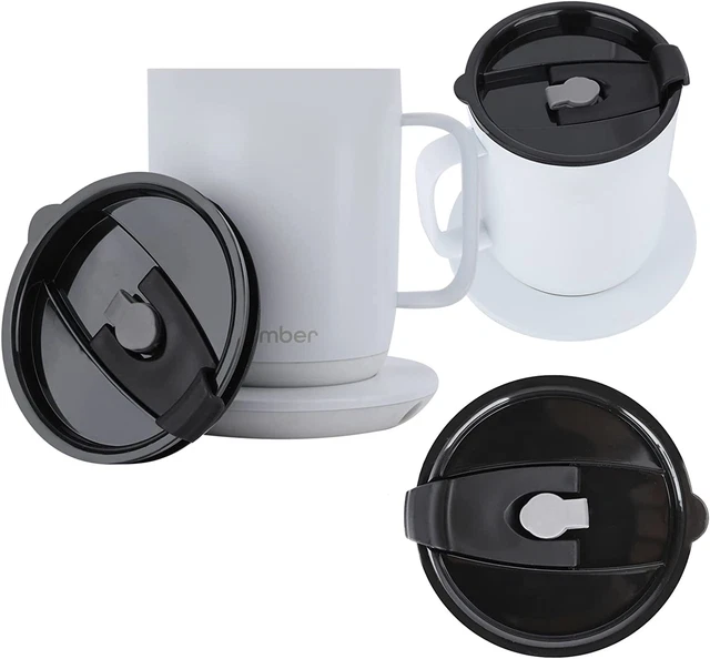 Coffee Mug Lids for 14 oz Ember Temperature Control Smart Mug 2, Splash Proof -