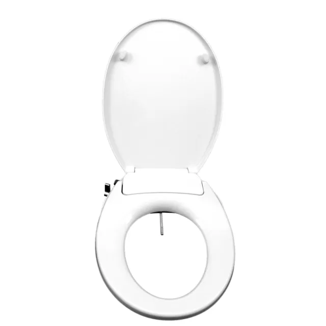 Coperchio WC doccia sedile abbassatore automatico attacco bidet taharet toilette ovale