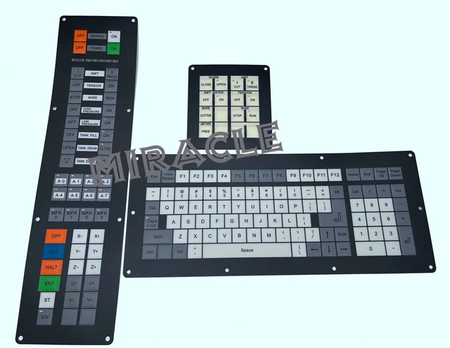 1SET Membrane Keyboard FOR Sodick Wire EDM Machine AQ360 AQ400 Button Film