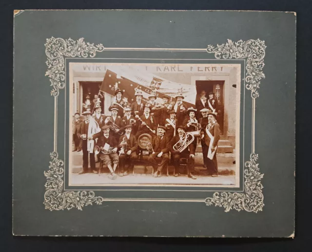 Photographie ancienne conscrits alsaciens classe 1893-1913 La Broque Alsace