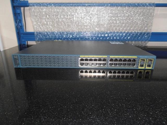 CISCO CATALYST 2960 Series WS-C2960-24LC-S 24 Port Switch 8 Port PoE £ ...