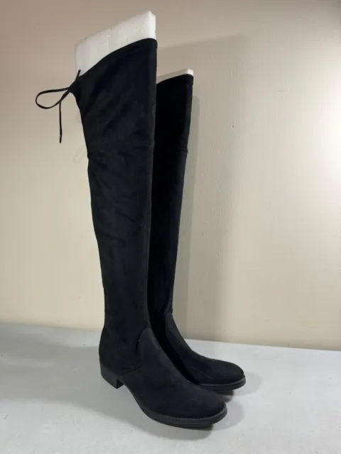 Circus Sam Edelman Women's Black Zip Over The Knee Peyton Boots Size 8.5M