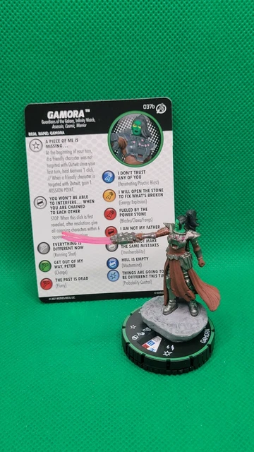 GAMORA 037B PRIME Avengers Fantastic Four Empyre Marvel HeroClix Rare