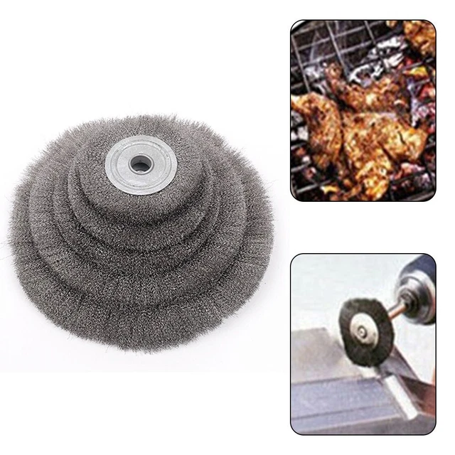 Brand New Wire Wheels 4/6/8/10/12 Inch Accessories Crimped Stainless Steel