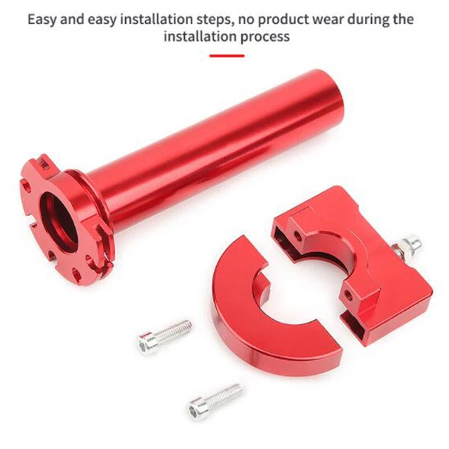 7/8" 1×Motorcycle Quick Twist Throttle Fuel Oil Accelerator Control Handle Grip