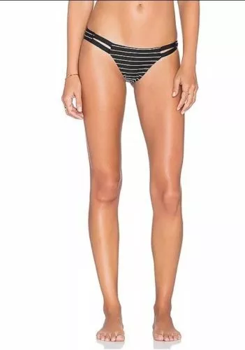 NWOT Vitamin A 'Neutra' Hipster California Cut Cheeky Bikini Bottom Sz M (8)