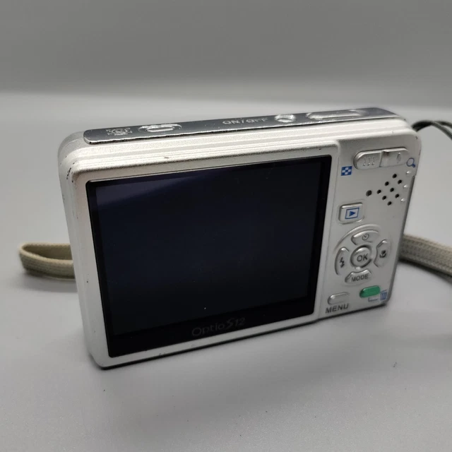 Pentax Optio S12 12,0 megapixel fotocamera digitale compatta argento testato 13