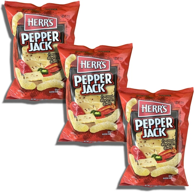 Poivre Jack Fromage Boucles Curated Par Tribeca Curations 3 Sac Valeur Pack