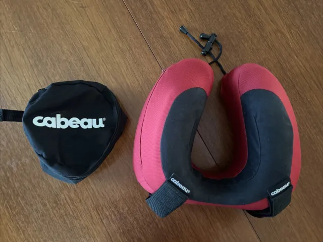 Cabeau Evolution S3 Travel Pillow Red with Case