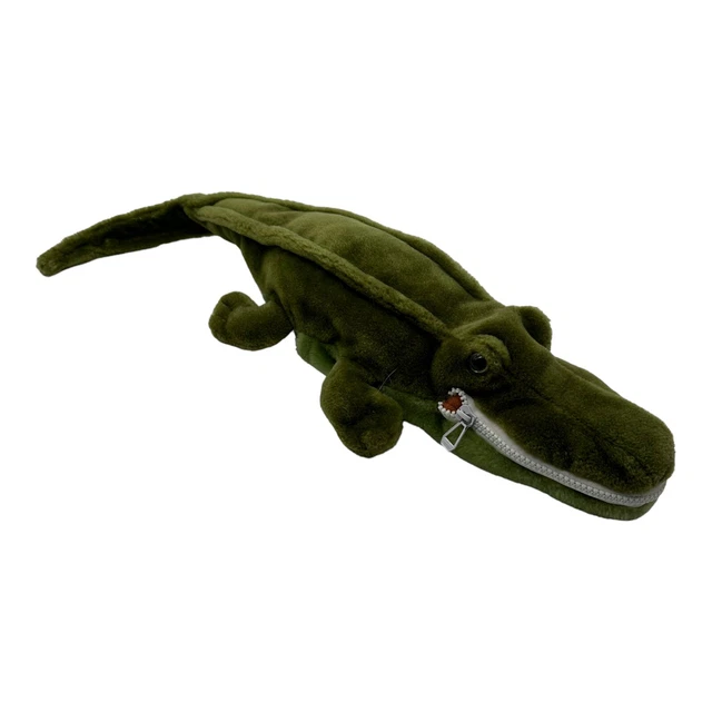 FOLKMANIS FOLKTAILS ALLIGATOR Crocodile Puppet Full Body Zipper Mouth