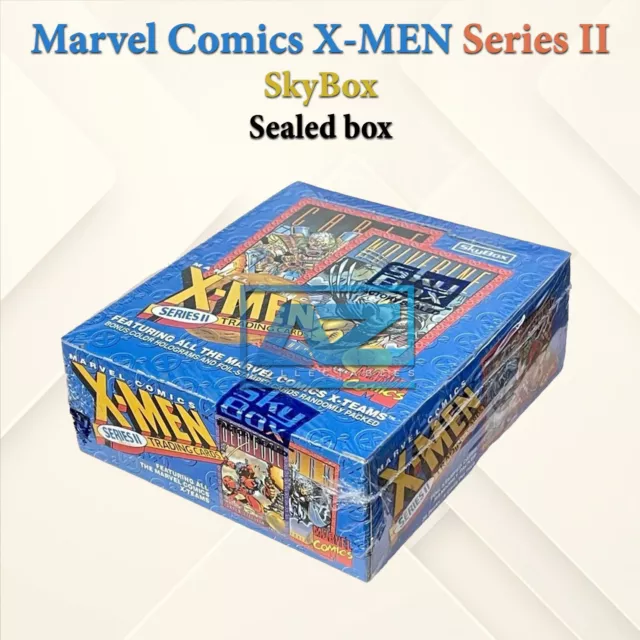 1993 Skybox Marvel Comics X-Men Series 2 Trading cards 36 Packet Sealed Box
