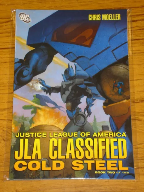 Jla Classified Cold Steel 2 Dc Justice League Of America  Graphic Novel