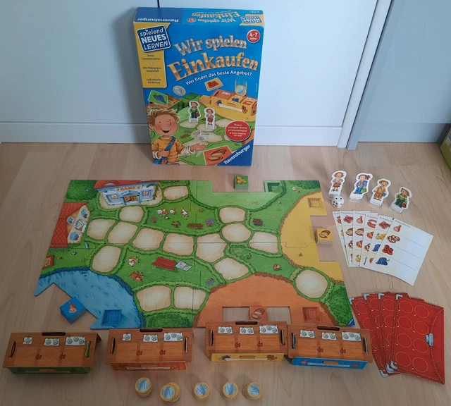 Ravensburger - Wir spielen einkaufen - Top-Zustand !