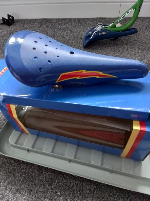 MONZA LIGHTNING BOLT SEAT old bmx 24