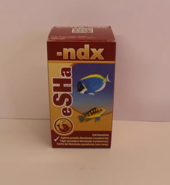 eSHa - NDX Parasite Traitement 20ml Contre Ascaris Marine Ou Eau Douce