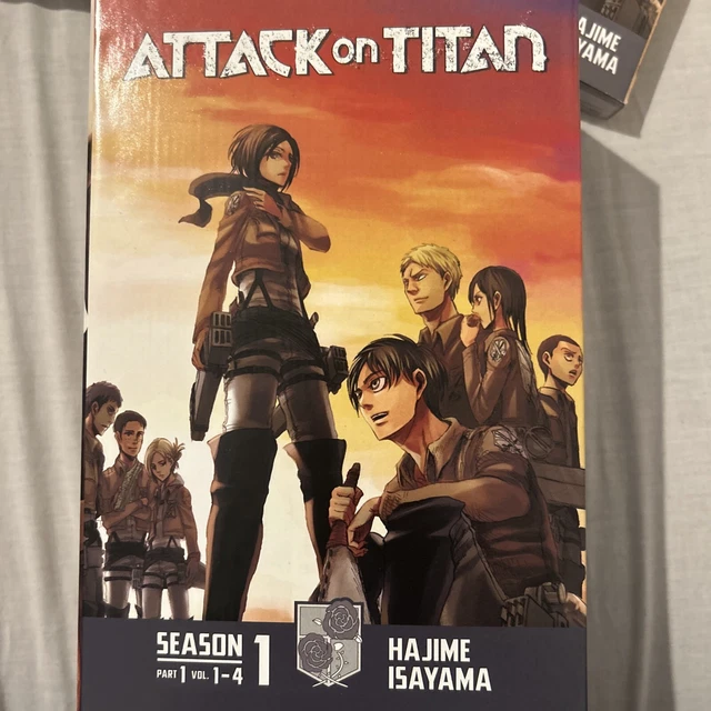 ATTACK ON TITAN: The Beginning Box Set (Volumes 1-4) Manga £15.99 ...