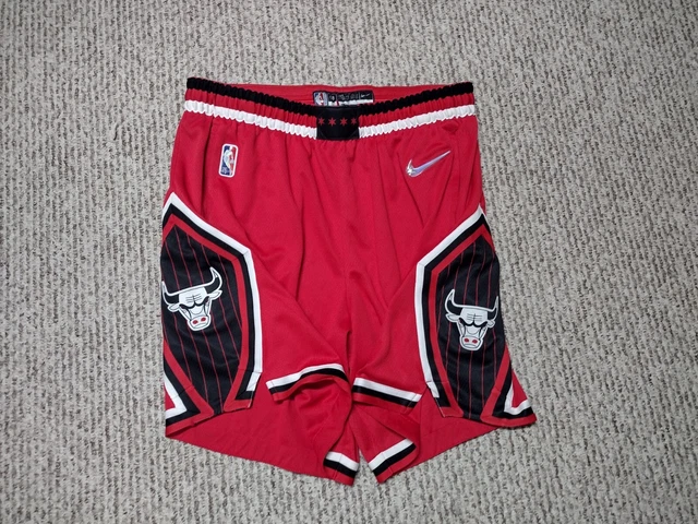 NIKE NBA CHICAGO BULLS SWINGMAN CITY EDITION SHORTS UNIVERSITY RED price  €62.50