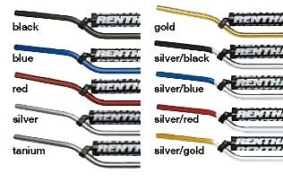 Renthal 811-01-SI-03-219 7/8" Handlebars for ATV