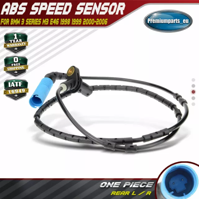 4pcs Front+rear Car Wheel Speed Sensor For E46 316 318 320 330 Z4 E85 E86  34526752681 34526752682 3