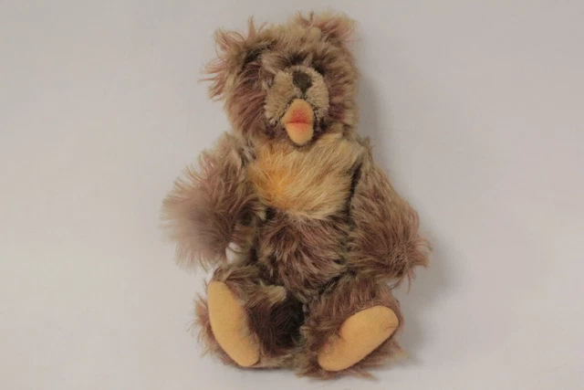 STEIFF Ours articulé Zotty bruiteur Peluche mohair (74468