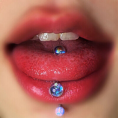Titanium Steel Colorful Tongue Nails Piercing Body Studs Piercing Body Jewel$g
