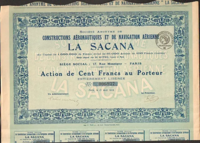 SACANA: Constructions Aéronautiques & Navigation Aérienne (F)