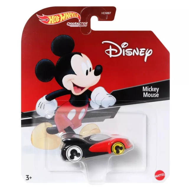 Hot Wheels Disney Mickey Mouse Character Car 2022 Release