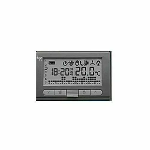 Bpt TH350 crono termostato digitale settimanale 69409100 grigio antracite a batt