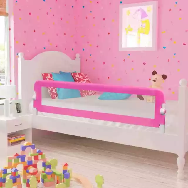 Barrière de lit pour enfants 150x42 cm Rose, Barrières de lit pour bébés, Access