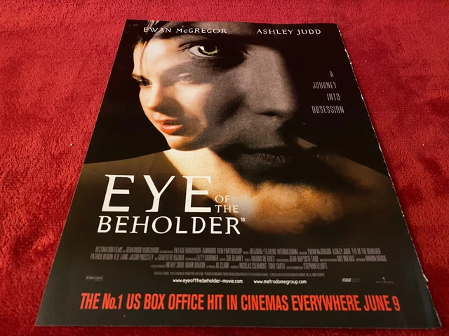 Pad45 Film/Movie Advert 11X9 Eye Of The Beholder: Ewan Mcgregor & Ashley Judd