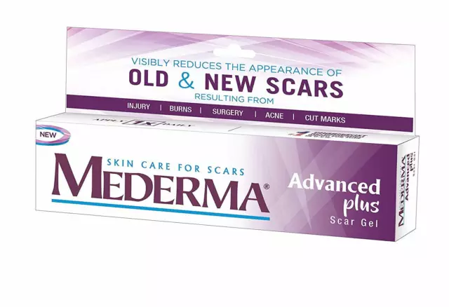 Mederma Fortgeschrittene Plus Narbe Gel 10 GM Verringert Alt und Neue Narben