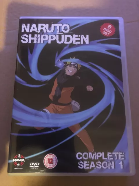 DVD ANIME NARUTO SHIPPUDEN Vol.541-620 ENGLISH DUBBED (BOX 4) Region All