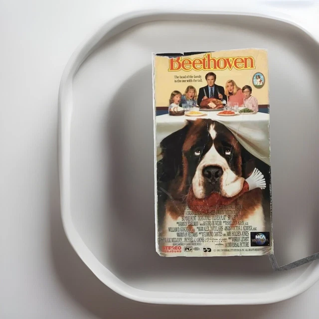 BEETHOVEN VHS CHARLES Grodin Dean Jones Bonnie Hunt Stanley Tucci