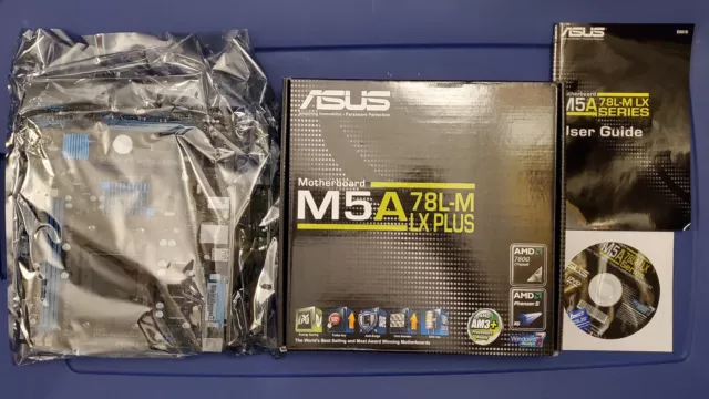 Asus M5A78L-M LX PLUS, AM3+, AMD Motherboard