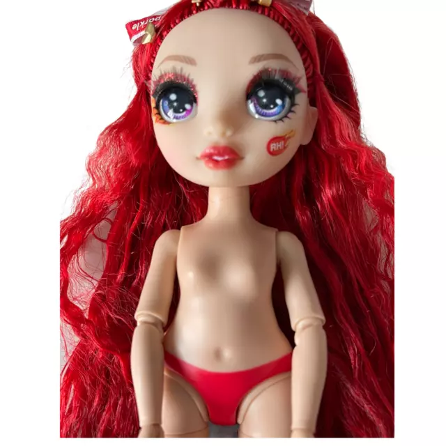NEW RAINBOW HIGH Doll Cheer Ruby 11 Figure Cheerleader Pom-Poms Sealed MIB  $74.35 - PicClick AU