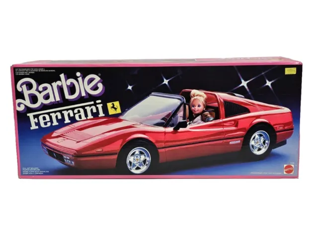 VINTAGE 1987 Mattel Barbie Red Ferrari Car #3136, NEW in BOX
