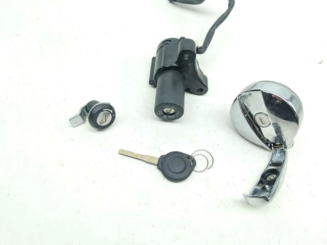 22 Royal Enfield Int 650 Schloss Set Zündung Schalter Kappe Und Key 2120L3572